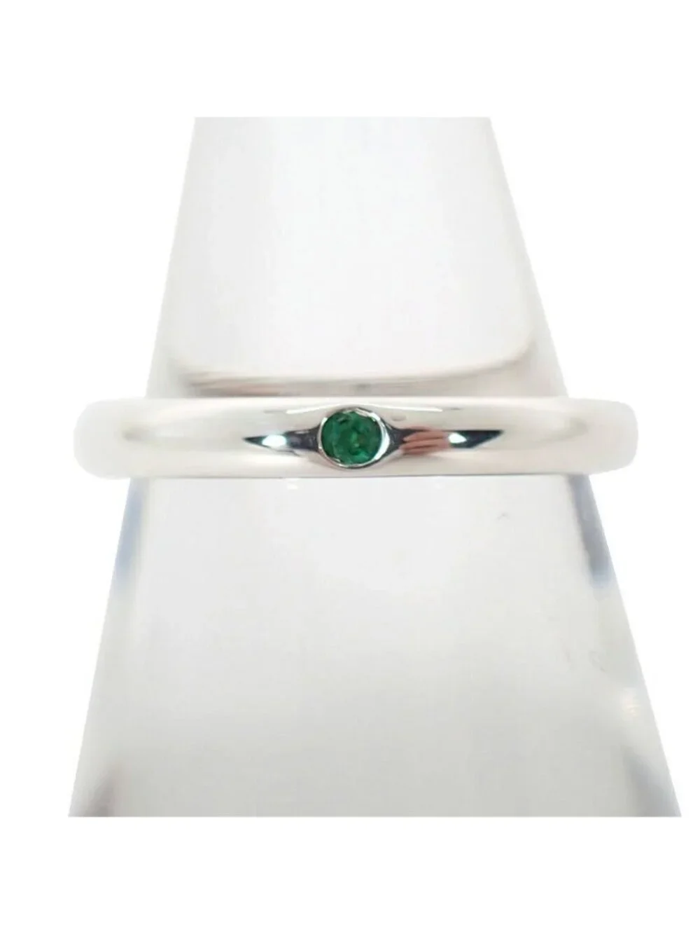 Tiffany & Co 925 Emerald Band Ring